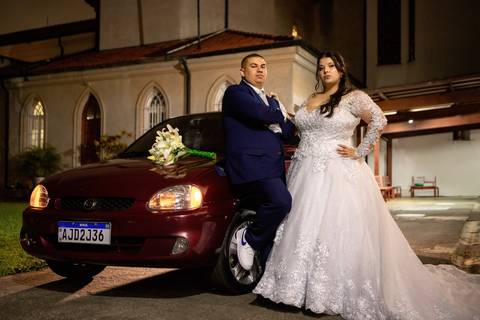 As melhores ideias e inspirações criativas de fotos de casamento registradas por fotógrafos profissionais de eventos da empresa Criativus Foto e Vídeo na Igreja Católica Convento Santíssima Trindade'