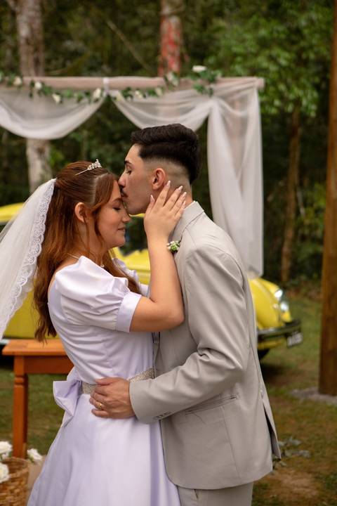 As melhores ideias e inspirações criativas de fotos de casamento registradas por fotógrafos profissionais de eventos da empresa Criativus Foto e Vídeo no Espaço Serra Garden'