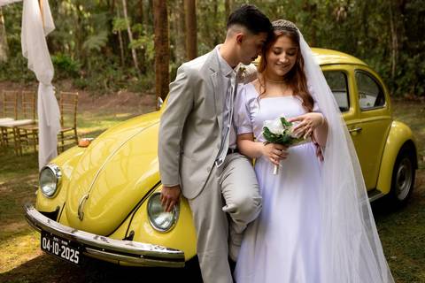 As melhores ideias e inspirações criativas de fotos de casamento registradas por fotógrafos profissionais de eventos da empresa Criativus Foto e Vídeo no Espaço Serra Garden'