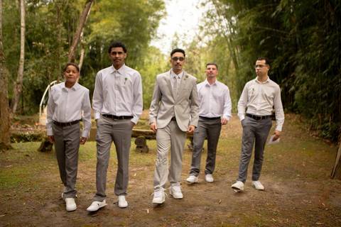 As melhores ideias e inspirações criativas de fotos de casamento registradas por fotógrafos profissionais de eventos da empresa Criativus Foto e Vídeo no Espaço Serra Garden'