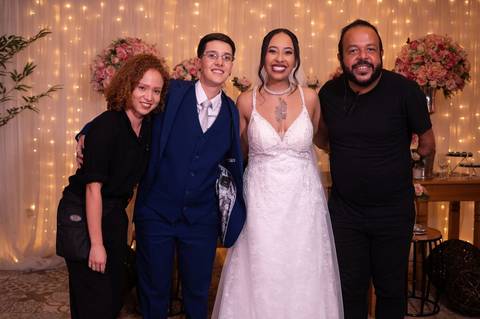 As melhores ideias e inspirações criativas de fotos de casamento registradas por fotógrafos profissionais de eventos da empresa Criativus Foto e Vídeo no Espaço Klaus Festas'