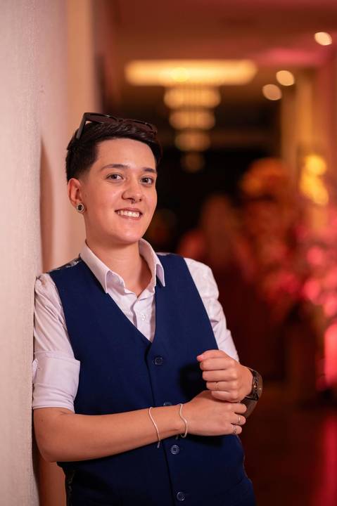 As melhores ideias e inspirações criativas de fotos de casamento registradas por fotógrafos profissionais de eventos da empresa Criativus Foto e Vídeo no Espaço Klaus Festas'