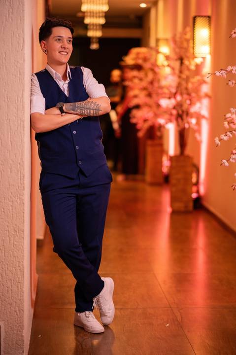 As melhores ideias e inspirações criativas de fotos de casamento registradas por fotógrafos profissionais de eventos da empresa Criativus Foto e Vídeo no Espaço Klaus Festas'