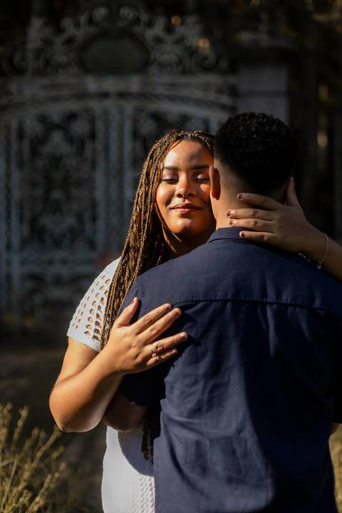 As melhores ideias e inspirações criativas de fotos de ensaio pré casamento registradas por fotógrafos profissionais de eventos da empresa Criativus Foto e Vídeo no Jardim Botânico de São Paulo'