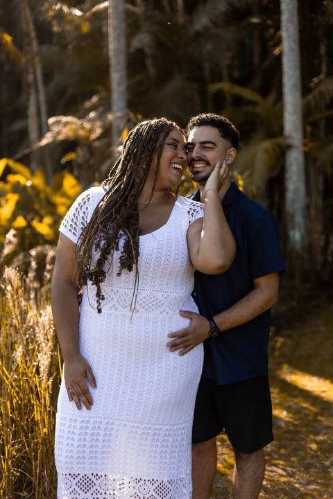 As melhores ideias e inspirações criativas de fotos de ensaio pré casamento registradas por fotógrafos profissionais de eventos da empresa Criativus Foto e Vídeo no Jardim Botânico de São Paulo'