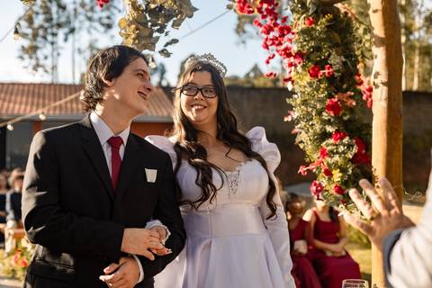 As melhores ideias e inspirações criativas de fotos de casamento registradas por fotógrafos profissionais de eventos da empresa Criativus Foto e Vídeo na Chácara Mirante do Valle'