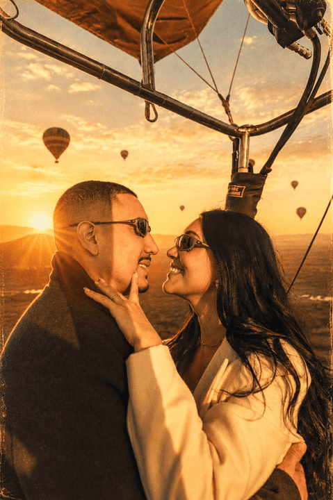 As melhores ideias e inspirações criativas de fotos de ensaio pré casamento registradas por fotógrafos profissionais de eventos da empresa Criativus Foto e Vídeo no Balão em Boituva - SP '