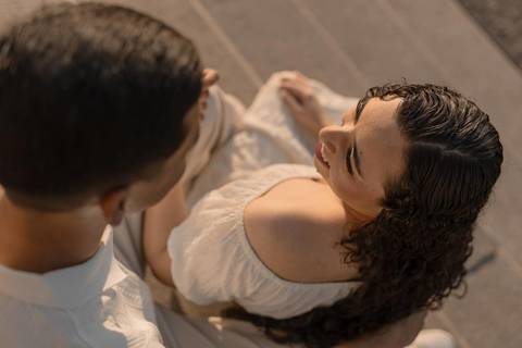 As melhores ideias e inspirações criativas de fotos de ensaio pré casamento registradas por fotógrafos profissionais de eventos da empresa Criativus Foto e Vídeo no Museu do Ipiranga - SP'