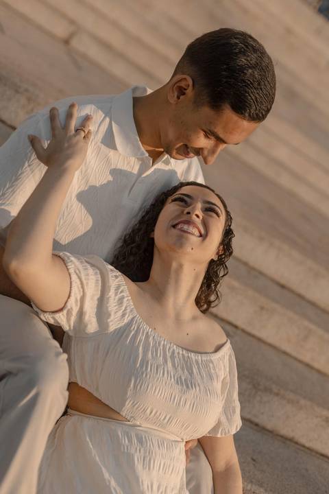 As melhores ideias e inspirações criativas de fotos de ensaio pré casamento registradas por fotógrafos profissionais de eventos da empresa Criativus Foto e Vídeo no Museu do Ipiranga - SP'