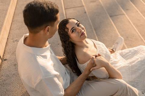 As melhores ideias e inspirações criativas de fotos de ensaio pré casamento registradas por fotógrafos profissionais de eventos da empresa Criativus Foto e Vídeo no Museu do Ipiranga - SP'