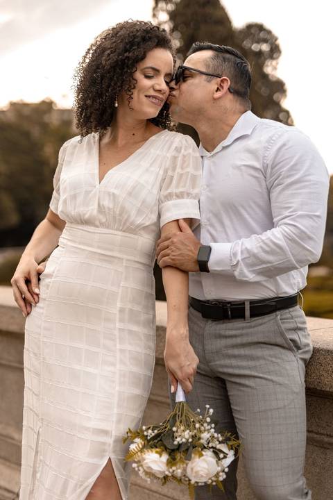 As melhores ideias e inspirações criativas de fotos de ensaio pré casamento registradas por fotógrafos profissionais de eventos da empresa Criativus Foto e Vídeo no Museu do Ipiranga'