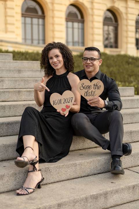 As melhores ideias e inspirações criativas de fotos de ensaio pré casamento registradas por fotógrafos profissionais de eventos da empresa Criativus Foto e Vídeo no Museu do Ipiranga'