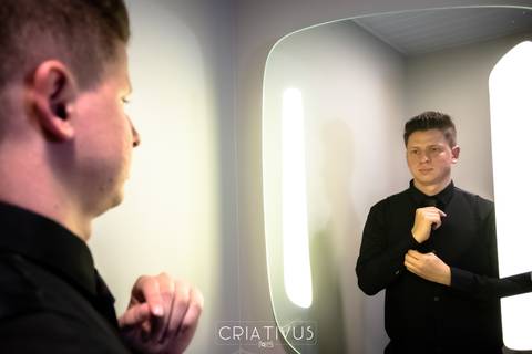 Inspiração e ideias criativas de fotos fotográfico de Making Of do noivo Hotel Ibis Tatuapé'