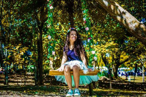 Inspiração ideias criativas de Fotos fotográfico pré ensaio de 15 anos no Parque Municipal de Barueri'