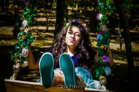 Inspiração ideias criativas de Fotos fotográfico pré ensaio de 15 anos no Parque Municipal de Barueri'
