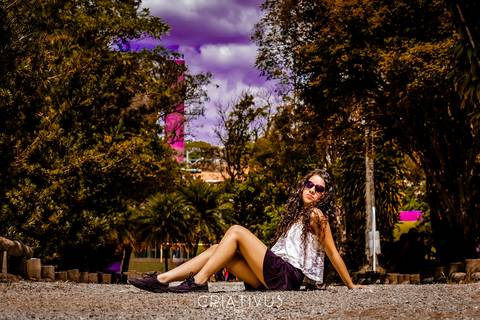 Inspiração ideias criativas de Fotos fotográfico pré ensaio de 15 anos no Parque Municipal de Barueri'