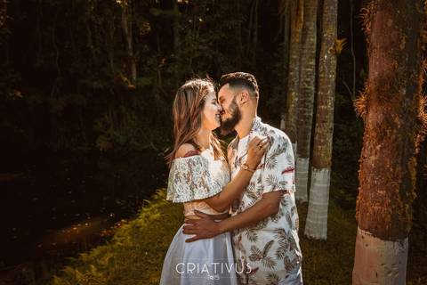 Inspiração e ideias criativas  ensaio fotográfico pré casamento de casal no Sitio dos Netinhos'