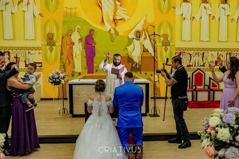 Inspiração e ideias criativas de fotos fotográfico de casamento na Paróquia Cristo Ressuscitado'