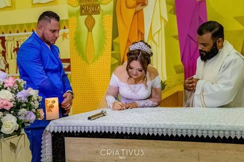 Inspiração e ideias criativas de fotos fotográfico de casamento na Paróquia Cristo Ressuscitado'