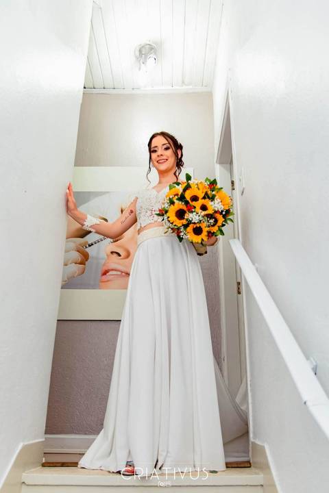 Inspiração e ideias criativas de fotos fotográfico de Making Of da noiva  Bruna Karina Makeup'