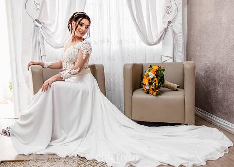 Inspiração e ideias criativas de fotos fotográfico de Making Of da noiva  Bruna Karina Makeup'