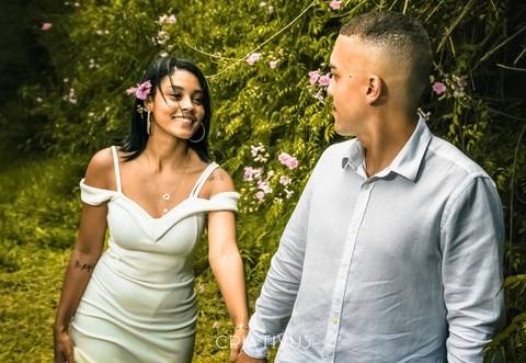 Inspiração e ideias criativas  ensaio fotográfico pré casamento de casal em São Roque'