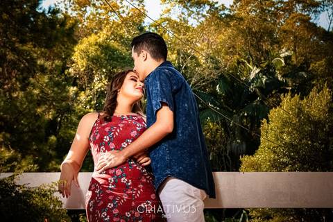Inspiração e ideias criativas  ensaio fotográfico pré casamento de casal na Chácara Além do Horizonte'