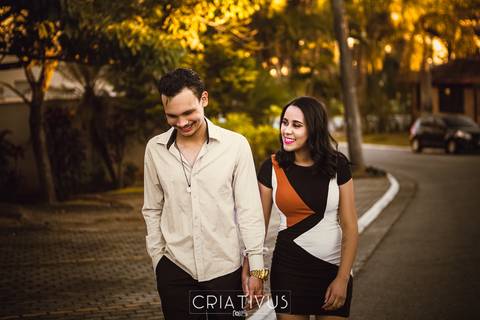 Inspiração e ideias criativas  ensaio fotográfico pré casamento de casal na Associação Santa Terezinha'
