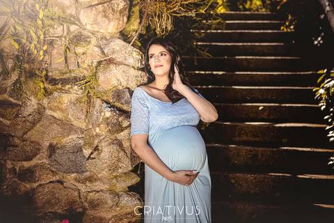 Inspiração e ideias criativas de ensaios fotográfico de gestante no Orquidário Maylasky'