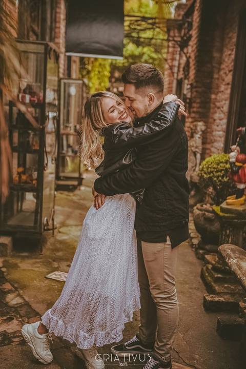 Inspiração e ideias criativas  ensaio fotográfico pré casamento de casal O Velhão'