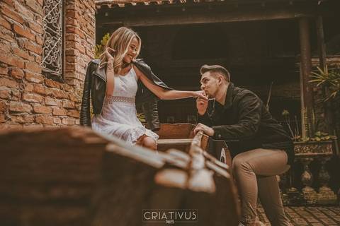 Inspiração e ideias criativas  ensaio fotográfico pré casamento de casal O Velhão'