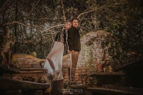 Inspiração e ideias criativas  ensaio fotográfico pré casamento de casal O Velhão'