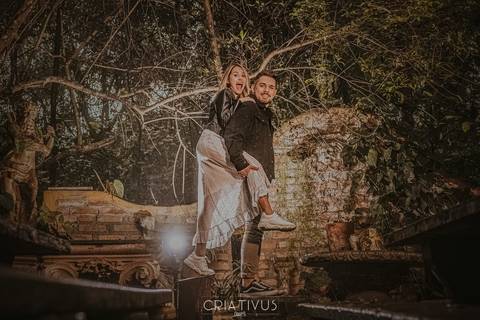 Inspiração e ideias criativas  ensaio fotográfico pré casamento de casal O Velhão'