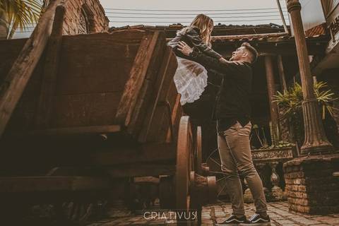 Inspiração e ideias criativas  ensaio fotográfico pré casamento de casal O Velhão'