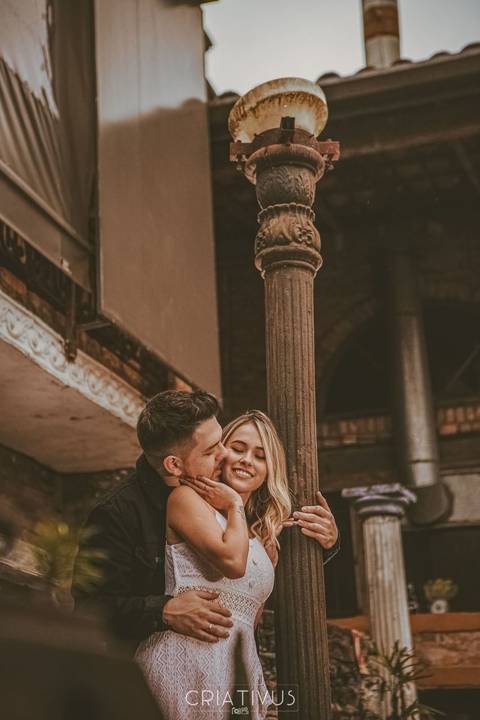 Inspiração e ideias criativas  ensaio fotográfico pré casamento de casal O Velhão'