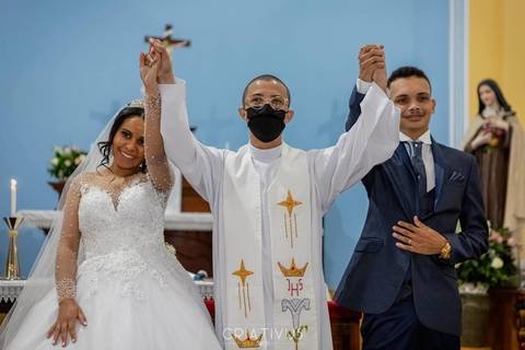 Inspiração e ideias criativas de fotos fotográfico de casamento na Capela Educandário Santa Terezinha'