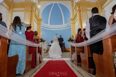 Inspiração e ideias criativas de fotos fotográfico de casamento na Capela Educandário Santa Terezinha'