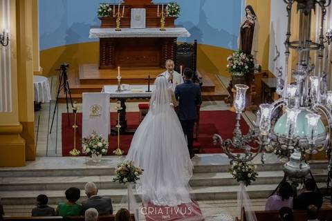 Inspiração e ideias criativas de fotos fotográfico de casamento na Capela Educandário Santa Terezinha'