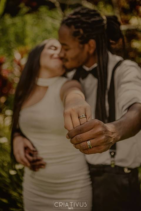 Inspiração e ideias criativas  ensaio fotográfico pré casamento de casal  Orquidário Maylasky'
