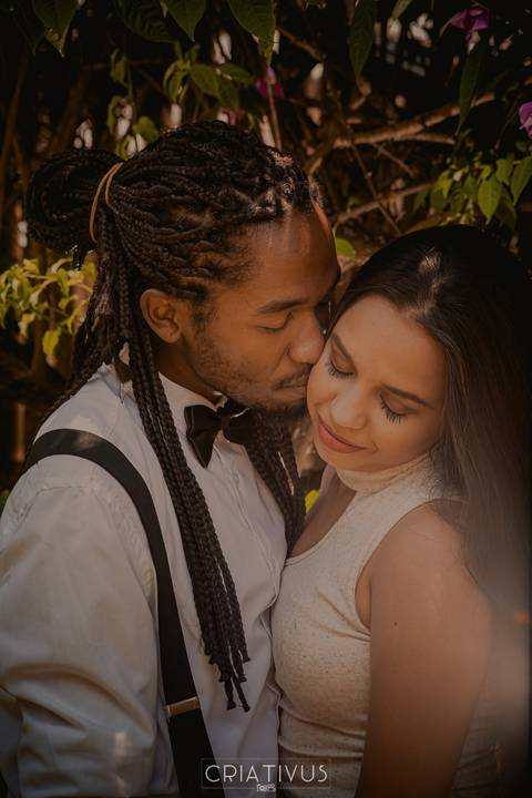 Inspiração e ideias criativas  ensaio fotográfico pré casamento de casal  Orquidário Maylasky'