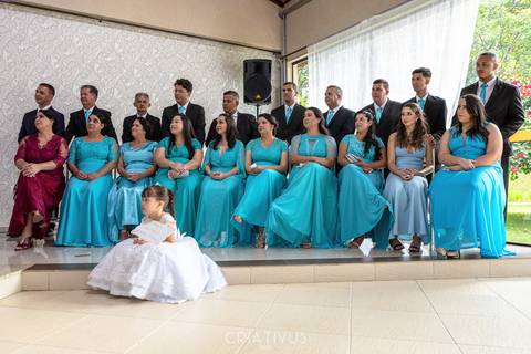 Inspiração e ideias criativas de fotos fotográfico de casamento com os padrinhos no Espaço Romance'