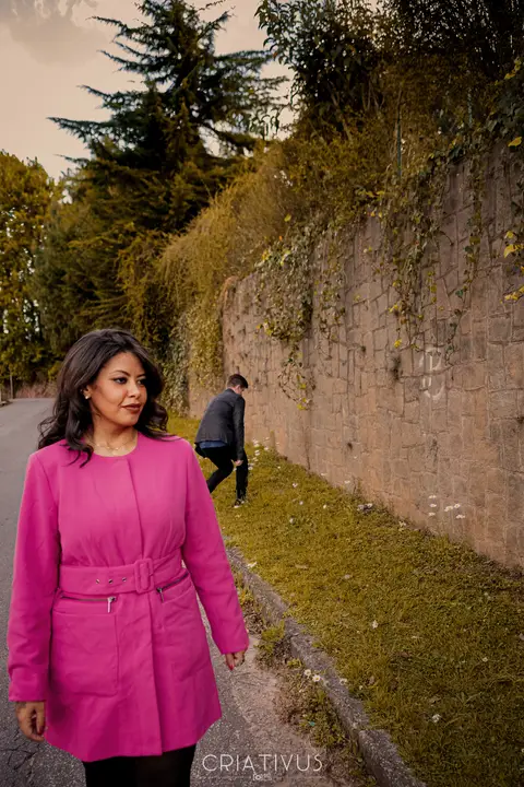 Inspiração e ideias criativas  ensaio fotográfico pré casamento de casal Campos do Jordão'