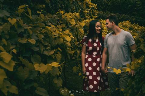 Inspiração e ideias criativas ensaio fotográfico pré casamento de casal em São Roque'