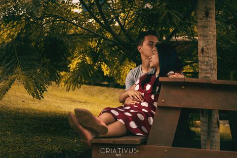 Inspiração e ideias criativas ensaio fotográfico pré casamento de casal em São Roque'