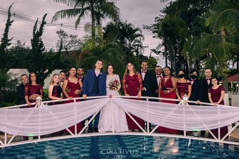 Inspiração e ideias criativas de fotos fotográfico de casamento na Chácara Celebridades'