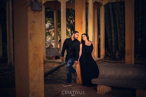 Inspiração e ideias criativas ensaio fotográfico pré casamento de casal no Parque da Água Branca'