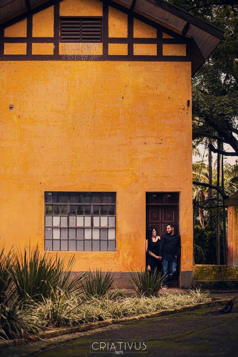 Inspiração e ideias criativas ensaio fotográfico pré casamento de casal no Parque da Água Branca'