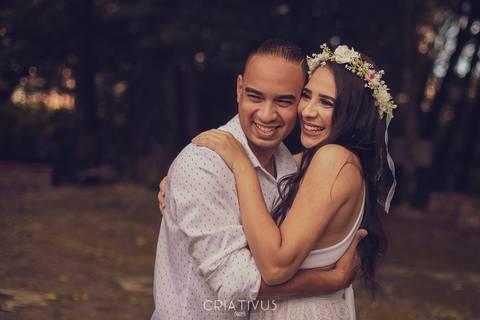 Inspiração e ideias criativas ensaio fotográfico pré casamento de casal Brasital São Roque SP'