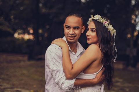 Inspiração e ideias criativas ensaio fotográfico pré casamento de casal Brasital São Roque SP'