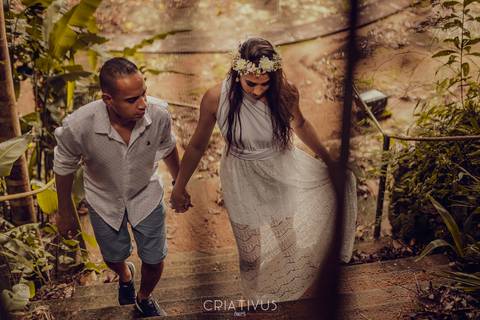 Inspiração e ideias criativas ensaio fotográfico pré casamento de casal Brasital São Roque SP'